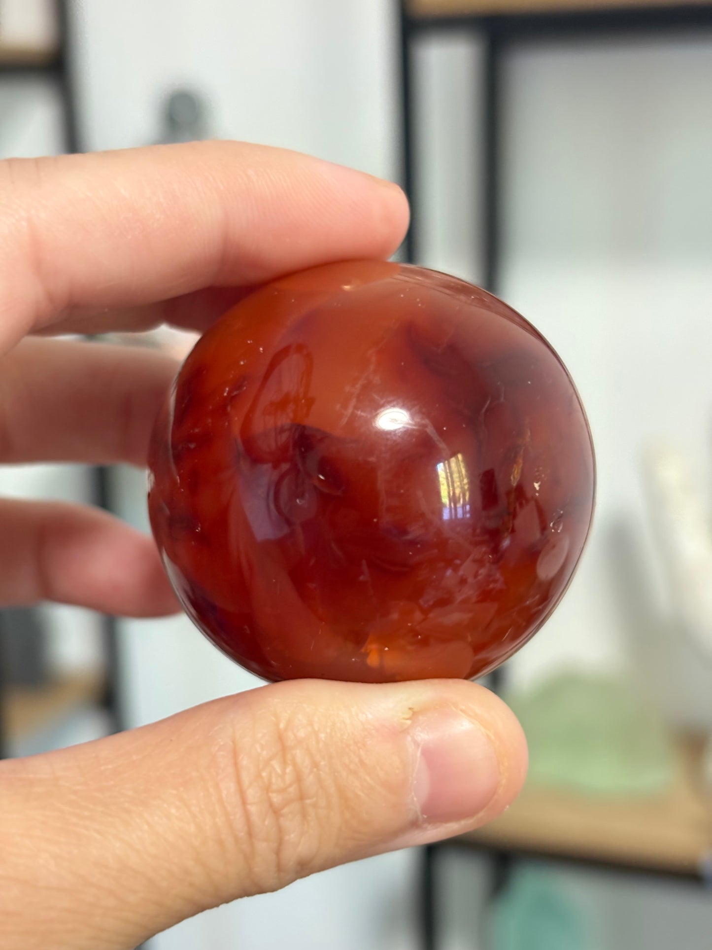 Carnelian Spheres