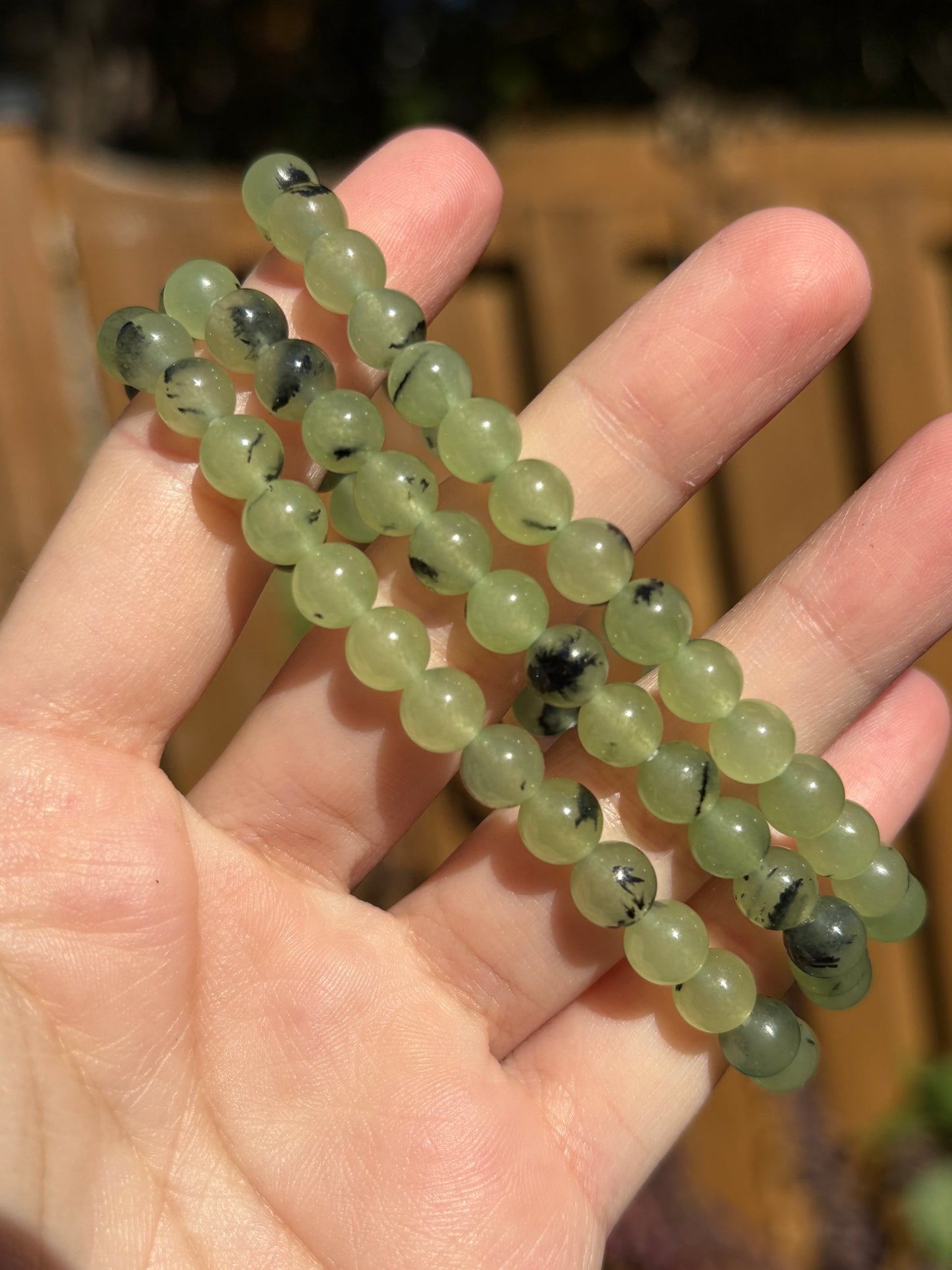 Prehnite Bracelet