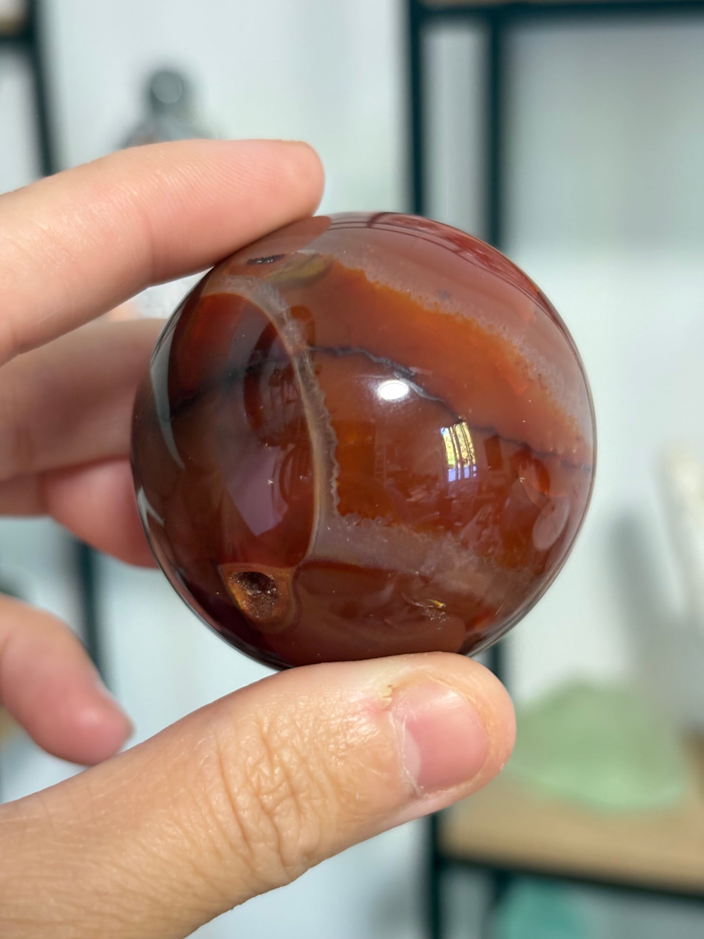 Carnelian Spheres
