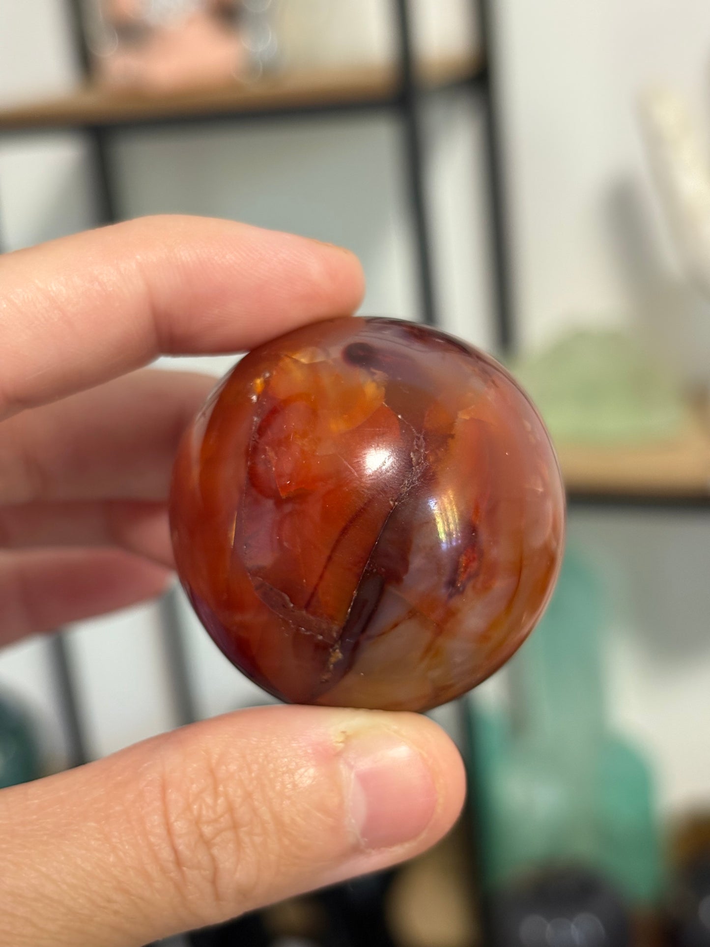 Carnelian Spheres