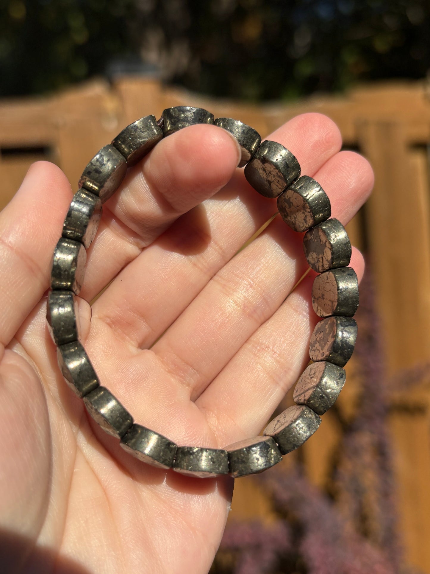Pyrite Soft Bangle