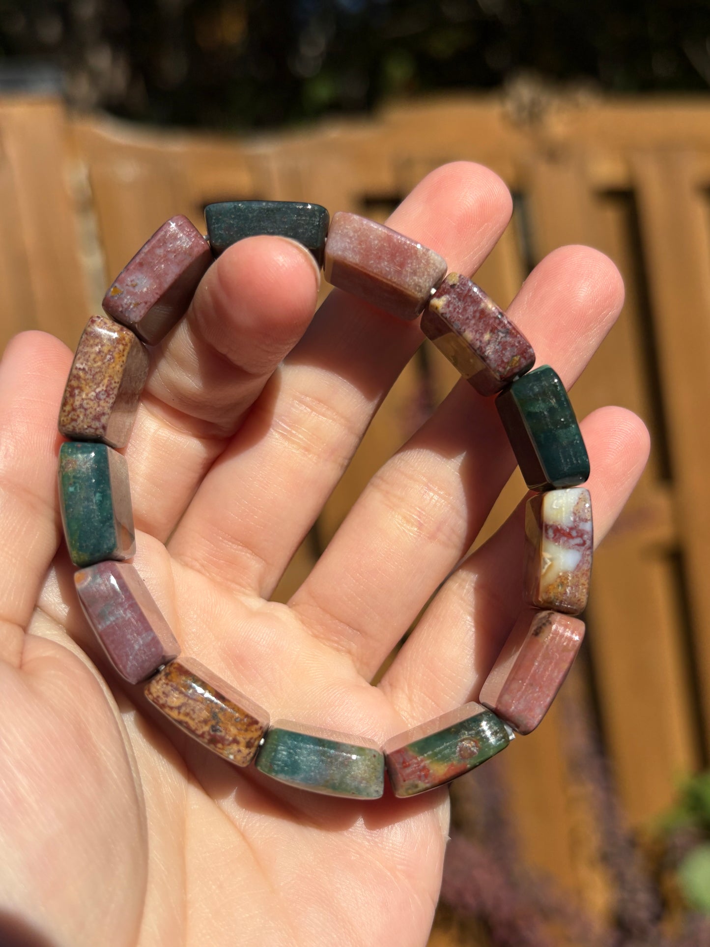 Ocean Jasper Soft Bangle