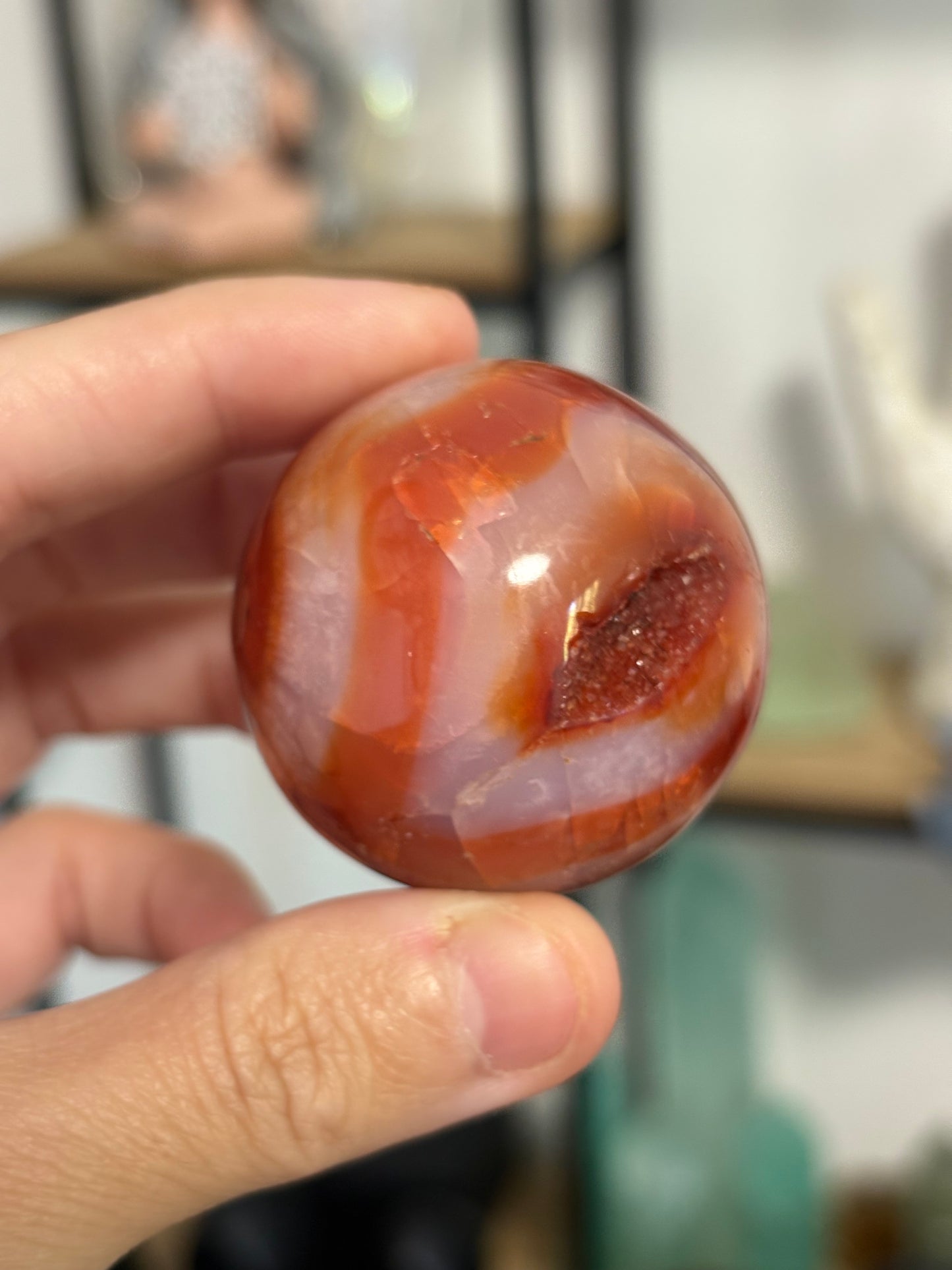 Carnelian Spheres