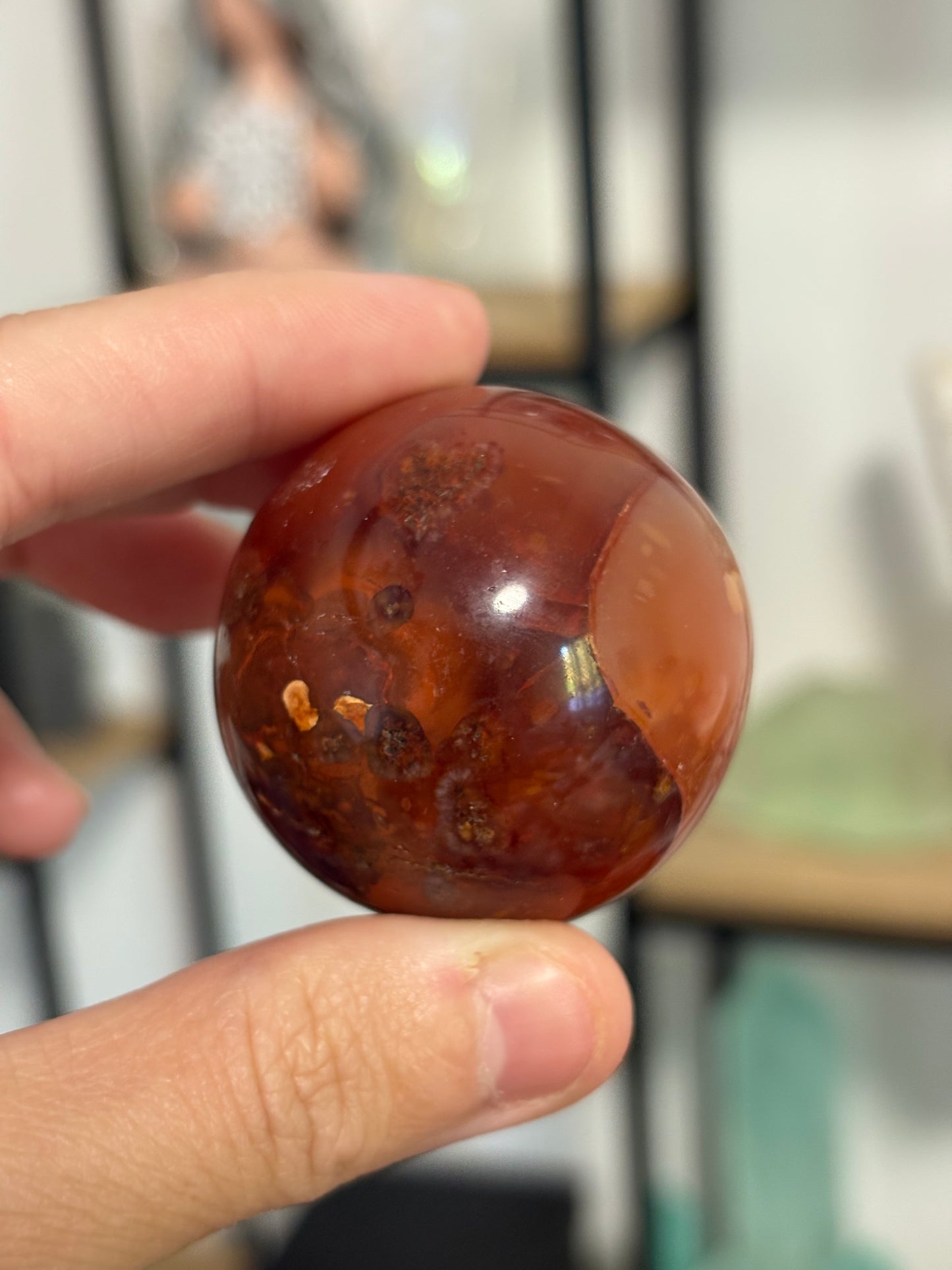 Carnelian Spheres