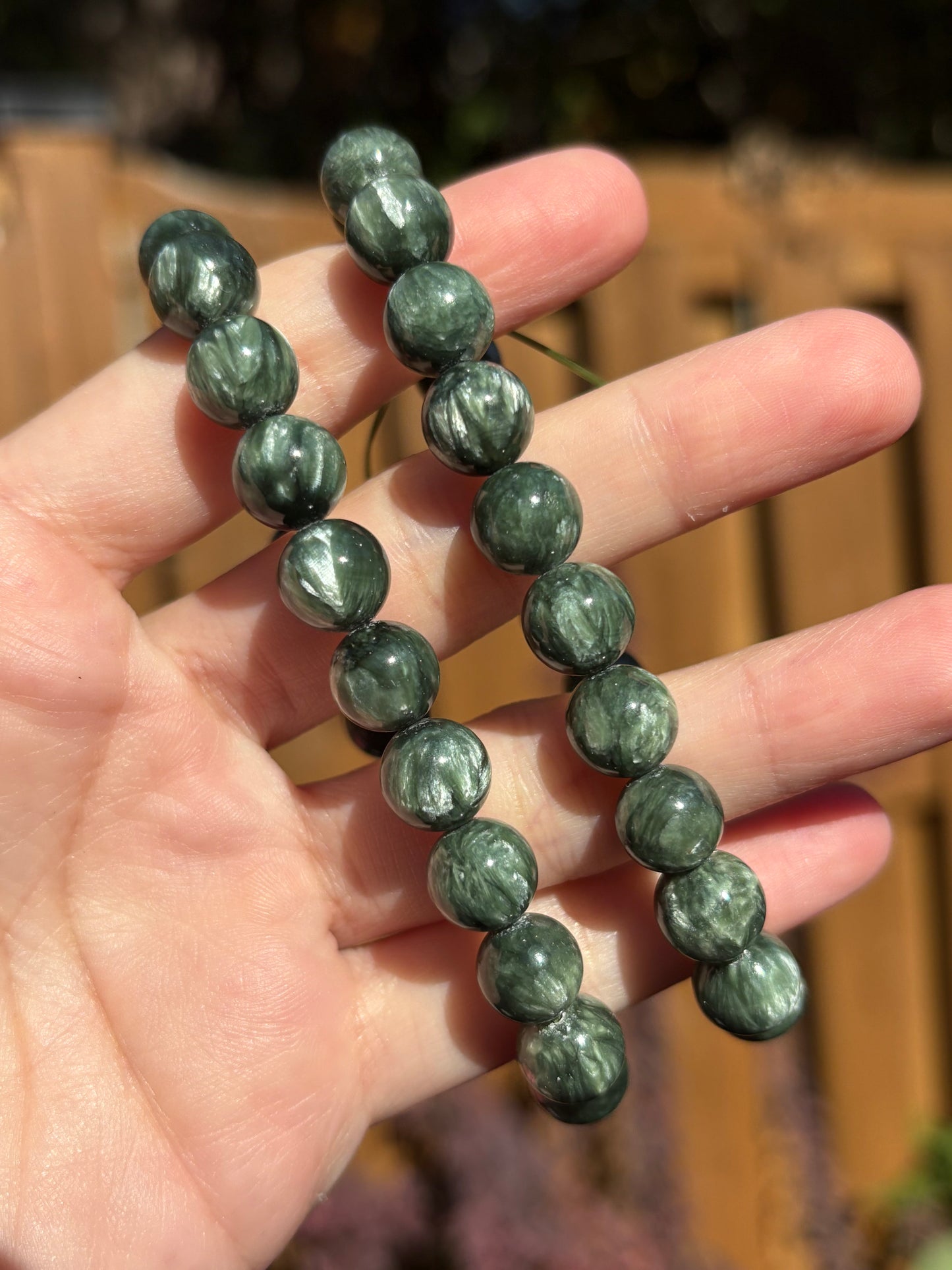 Seraphinite Bracelet