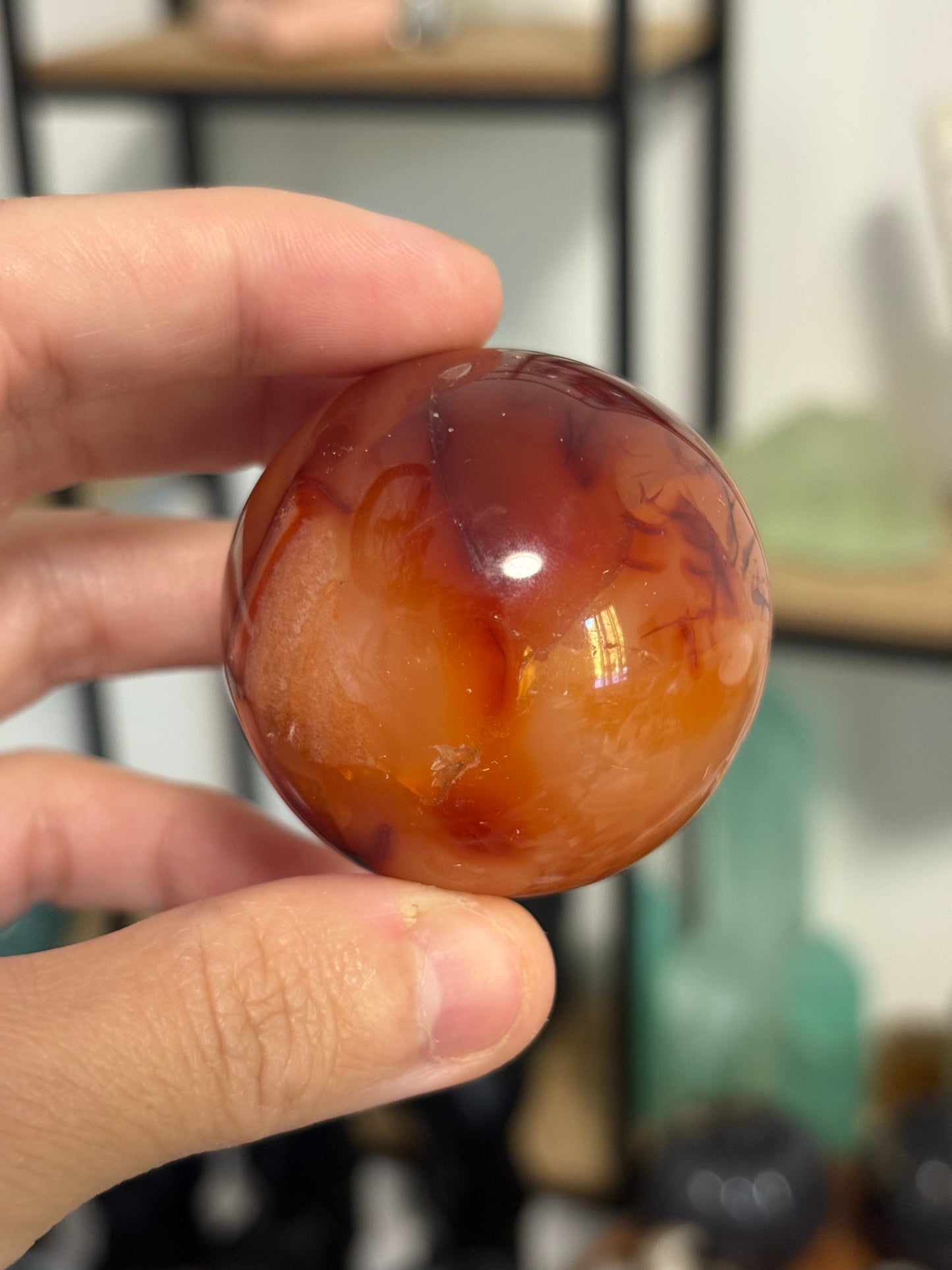 Carnelian Spheres