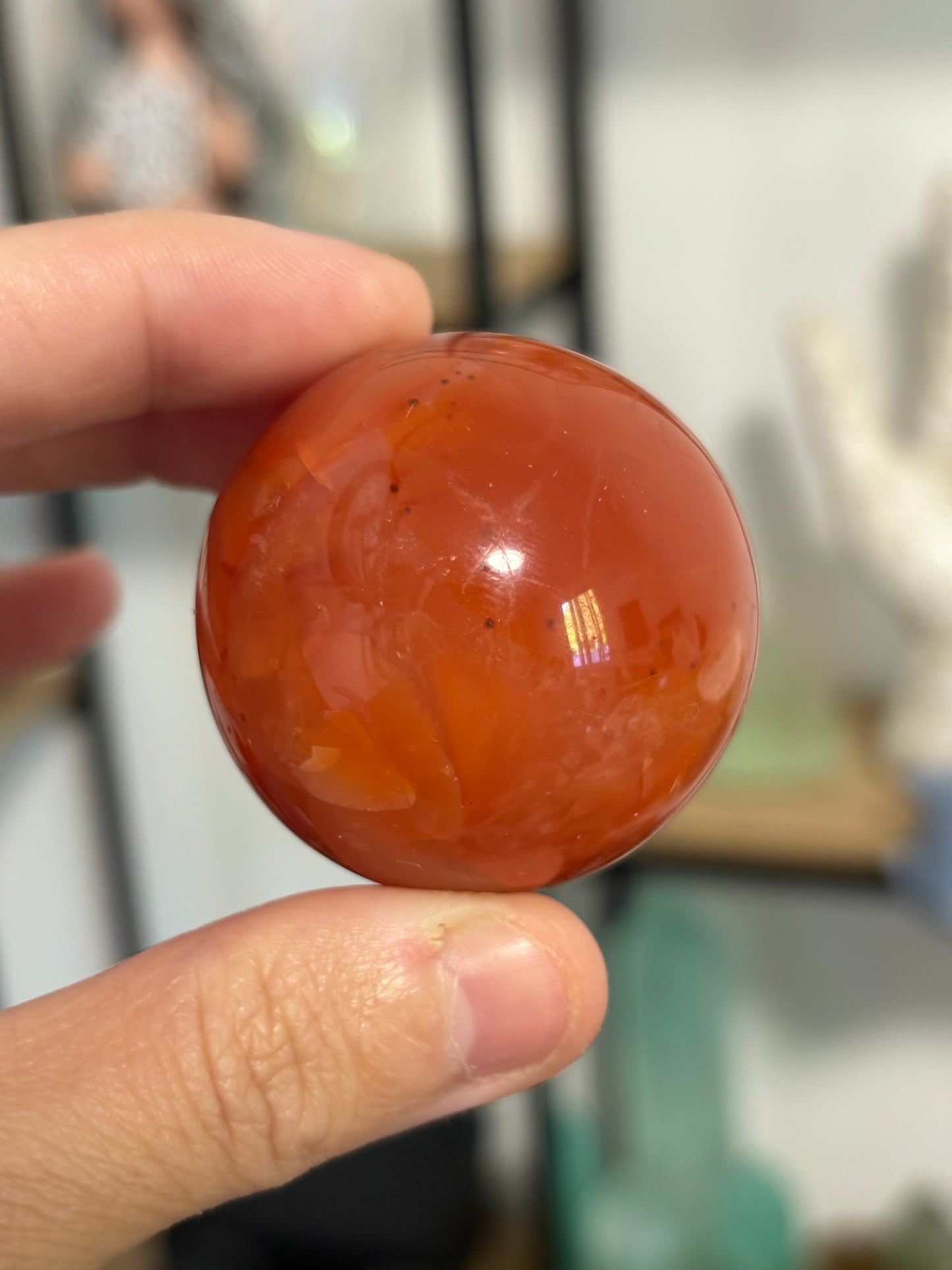 Carnelian Spheres