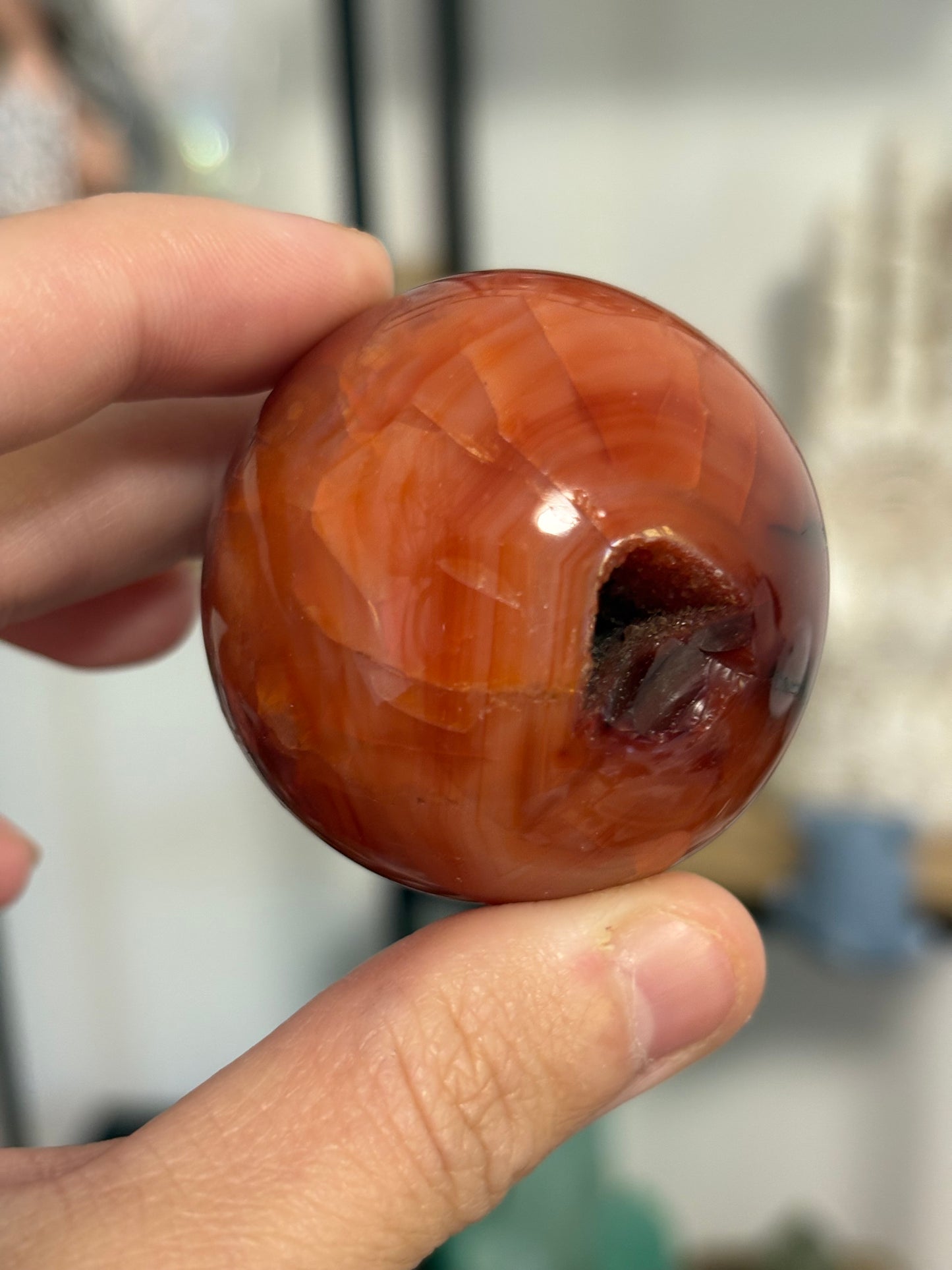 Carnelian Spheres