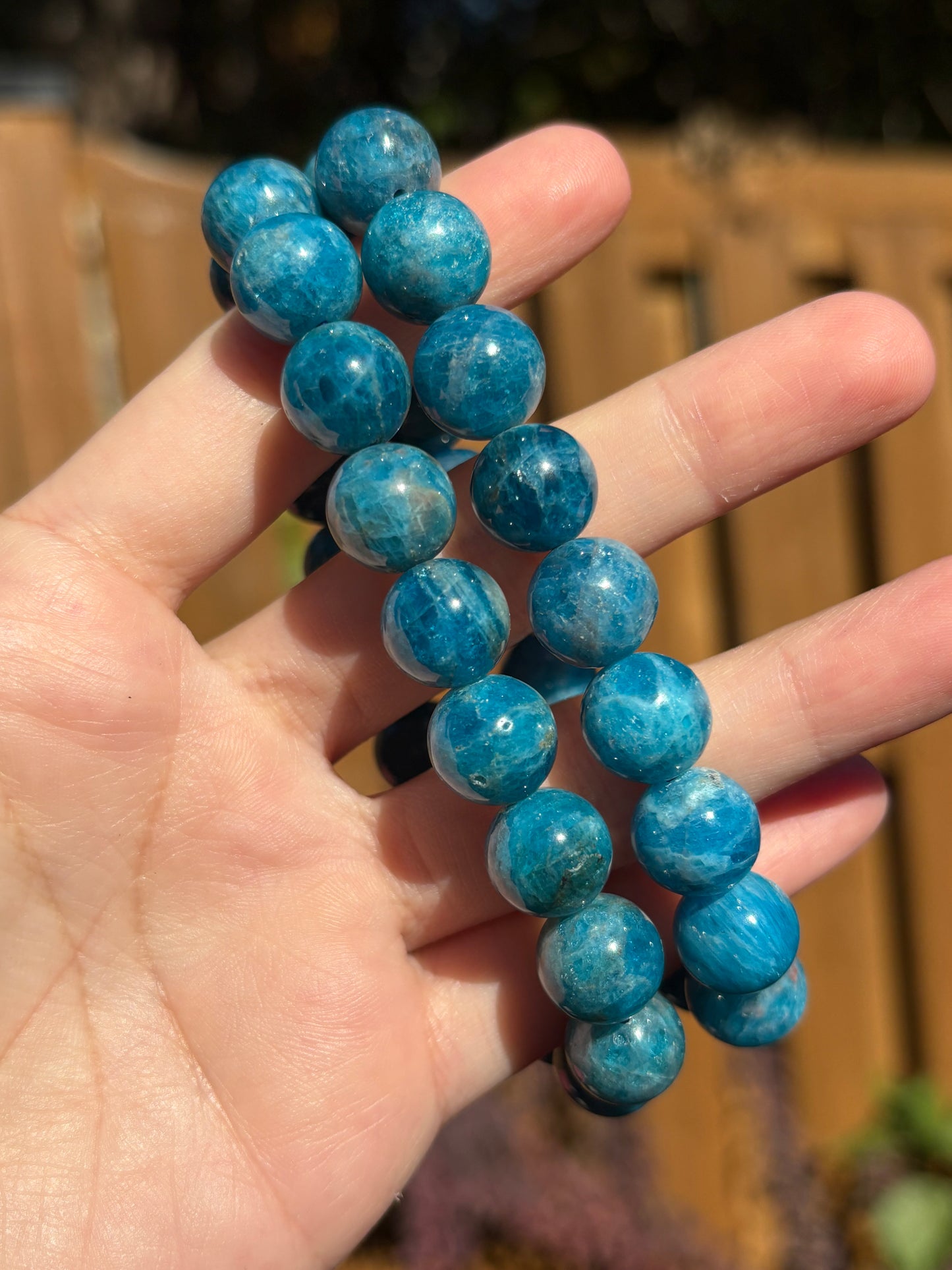 Blue Apatite Bracelet