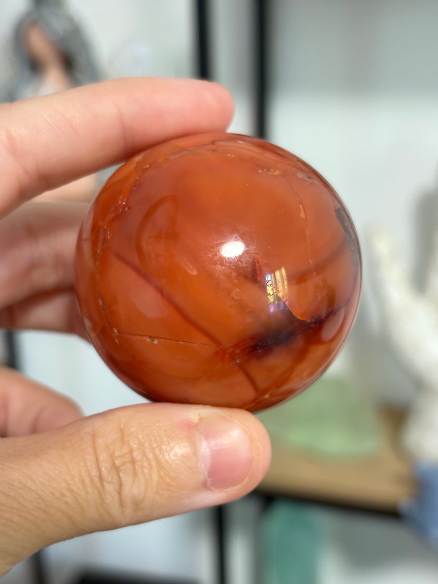 Carnelian Spheres