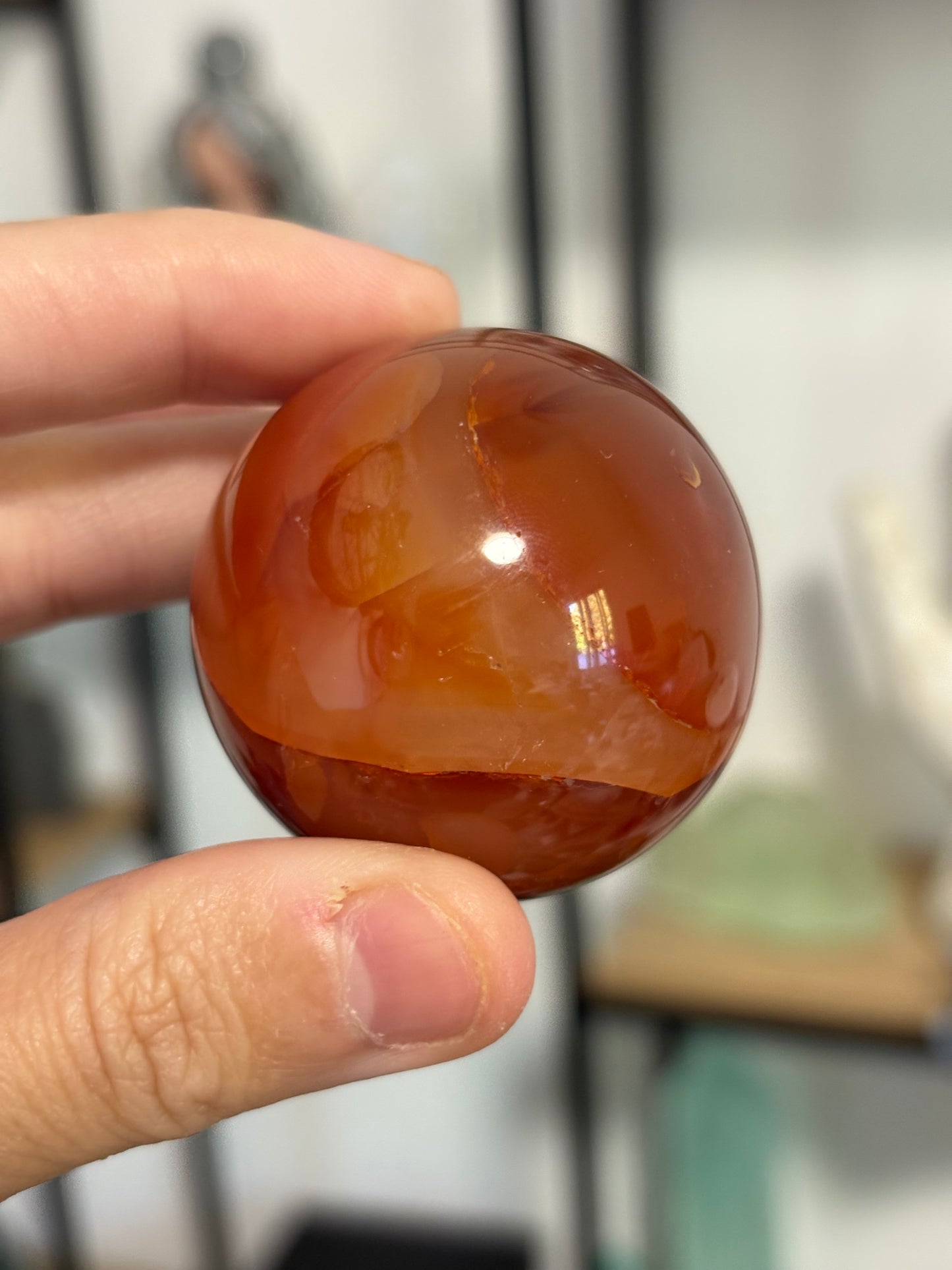 Carnelian Spheres