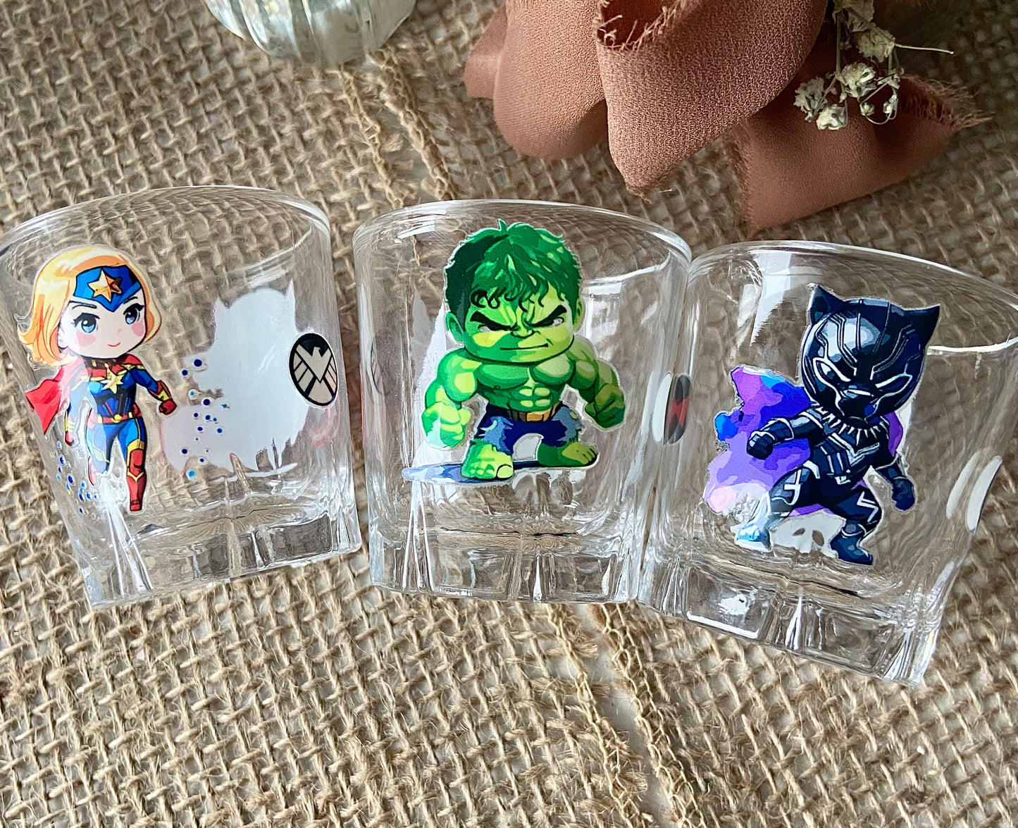 Set of Six 2oz Shot Glasses