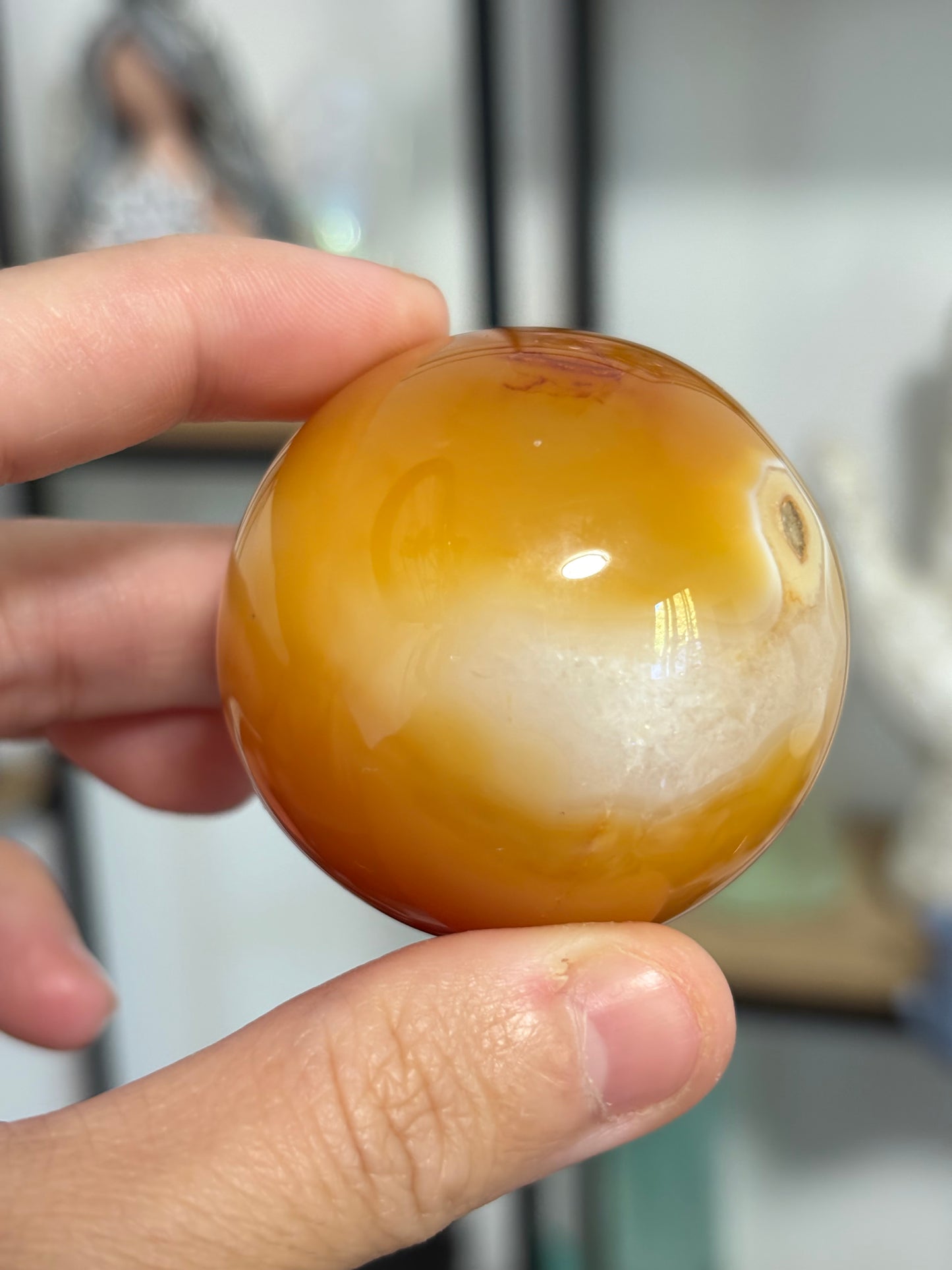 Carnelian Spheres