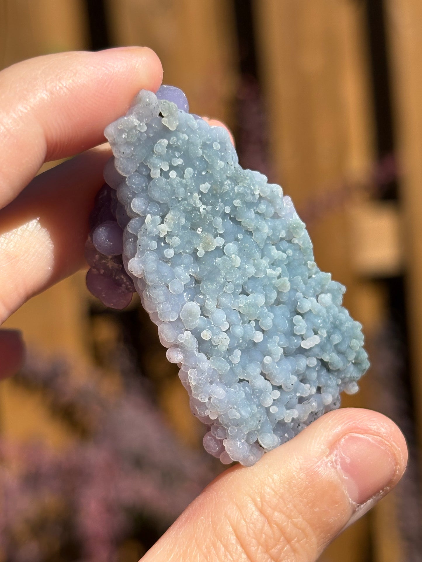 Grape Agate Cluster