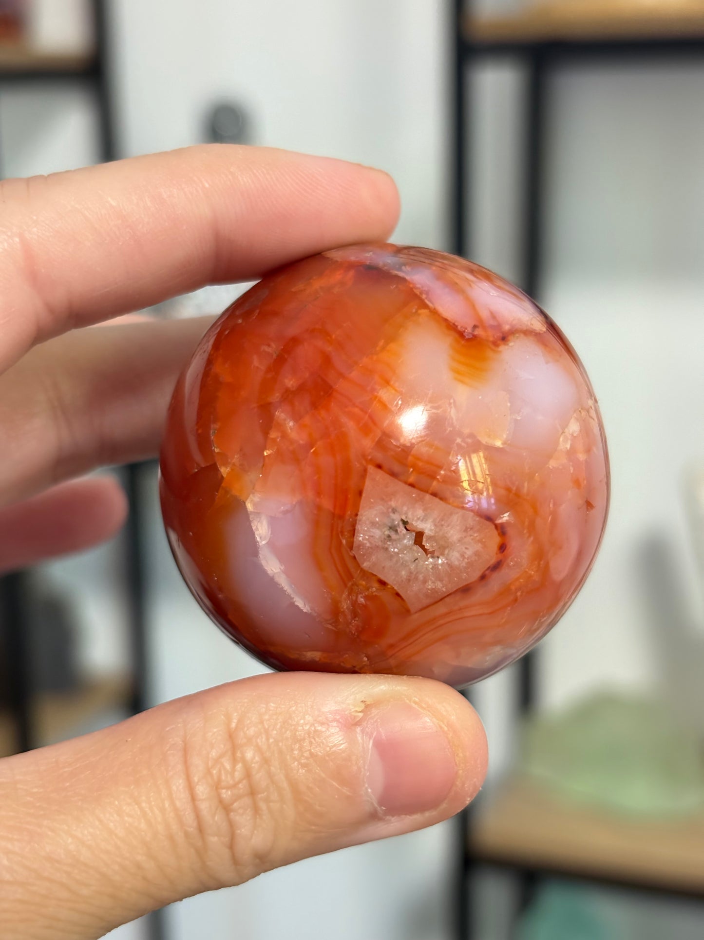 Carnelian Spheres