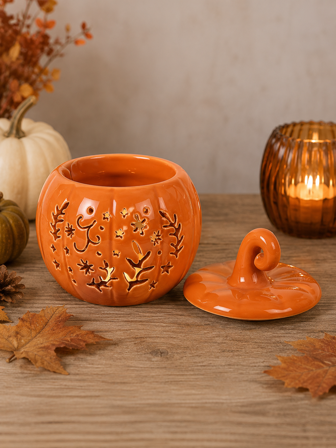 Folk Pumpkin Wax Wamer