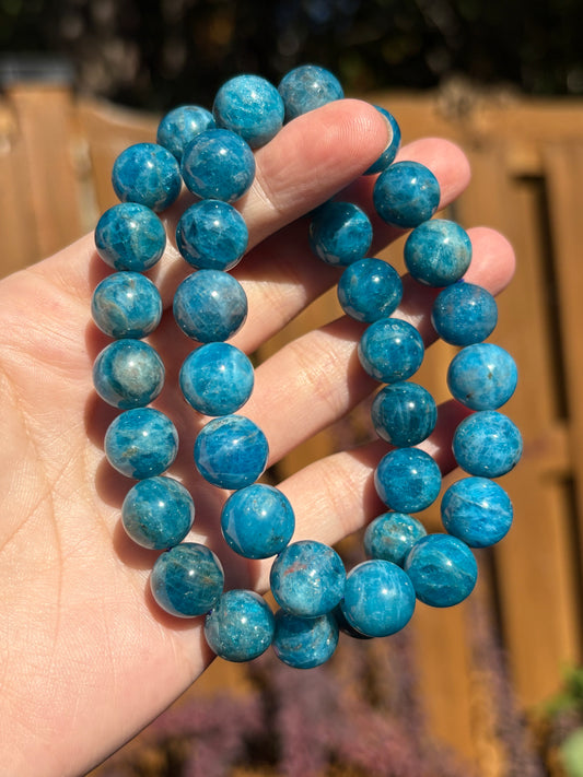 Blue Apatite Bracelet