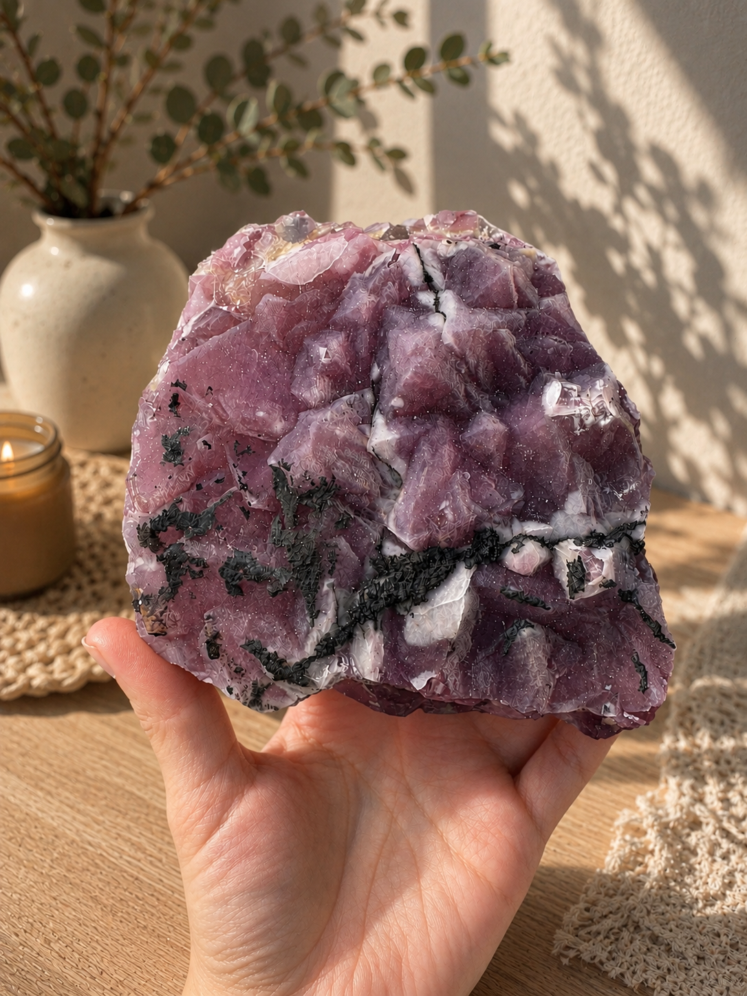Super Sparkly Sugar Octahedral Fluorite