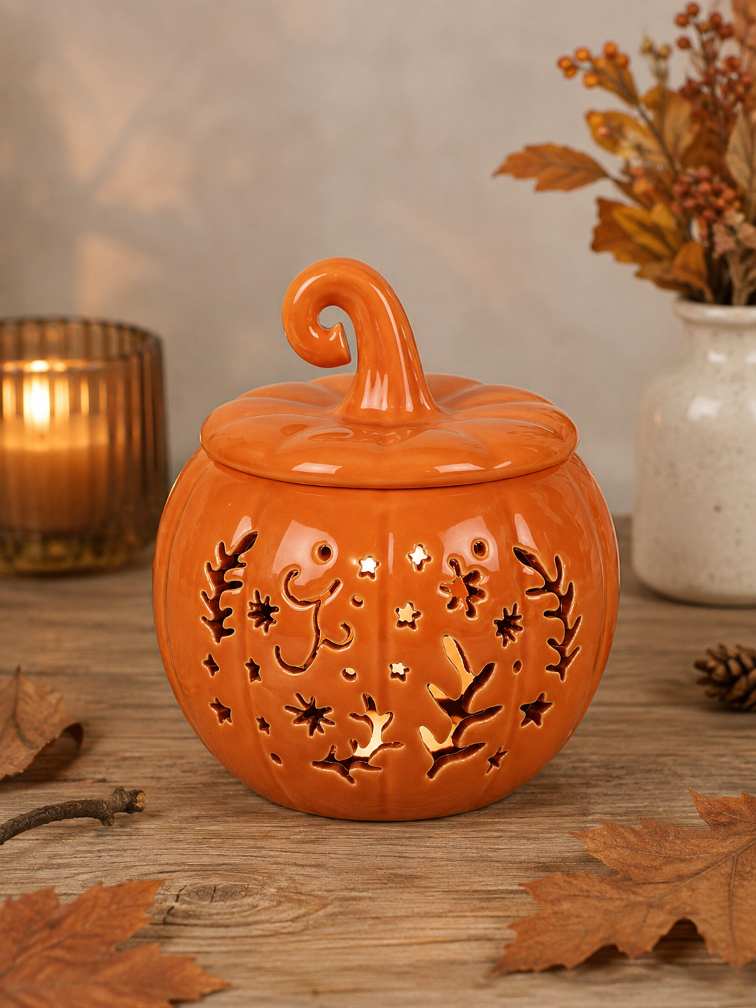 Folk Pumpkin Wax Wamer