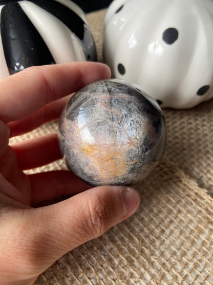 Black Moonstone Sphere