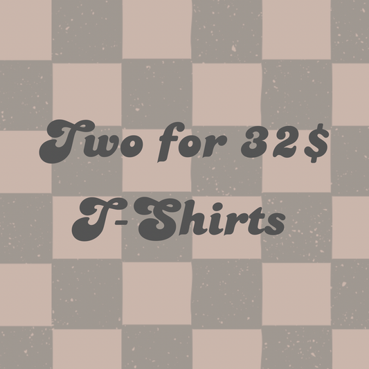 Two for 32 - Tshirts