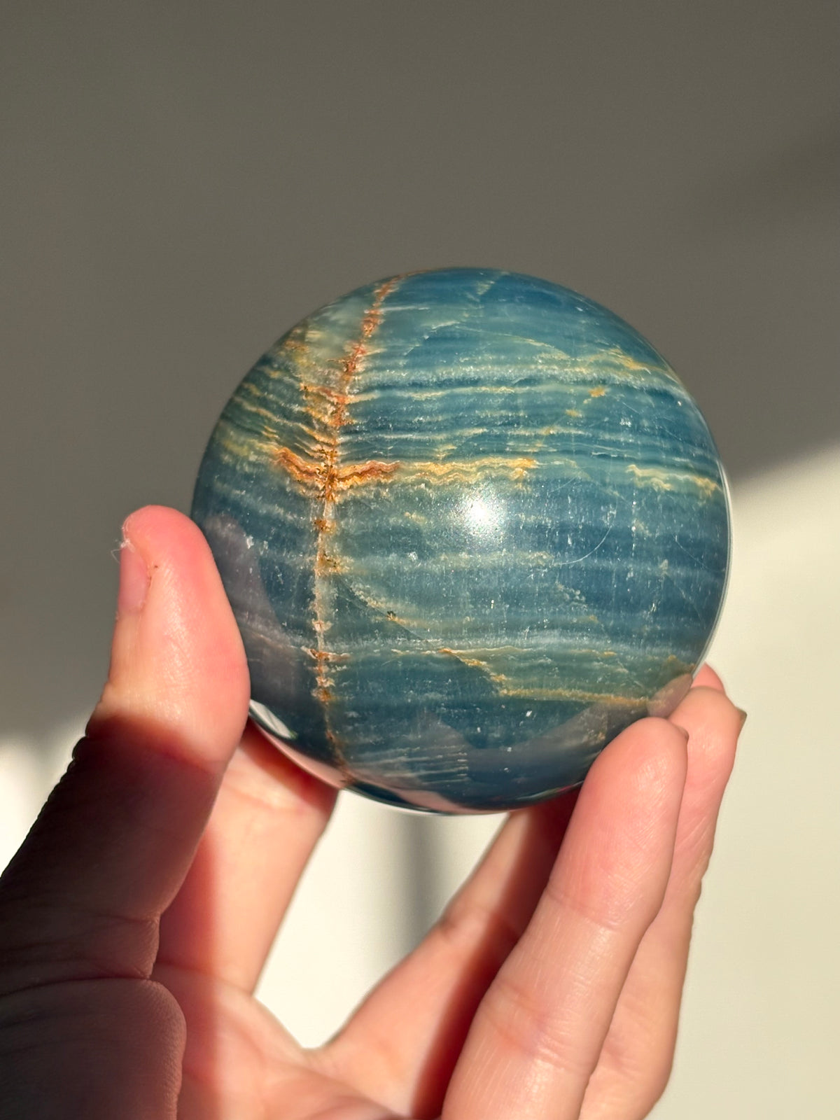 Blue Onyx Spheres