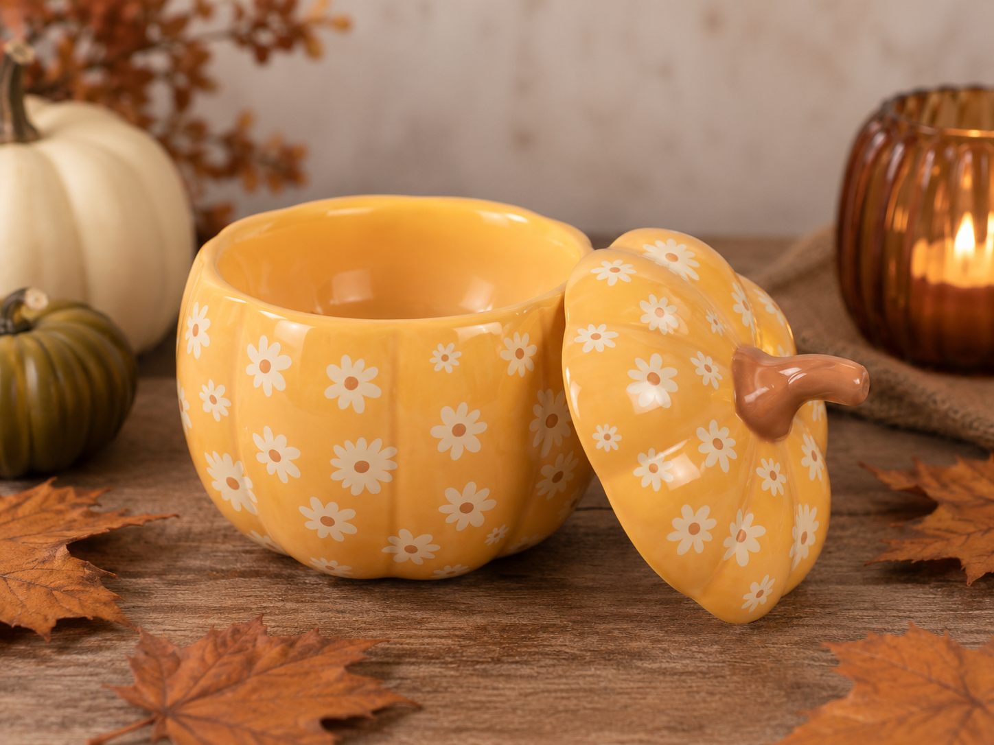 Groovy Pumpkin Wax Warmer (Large)