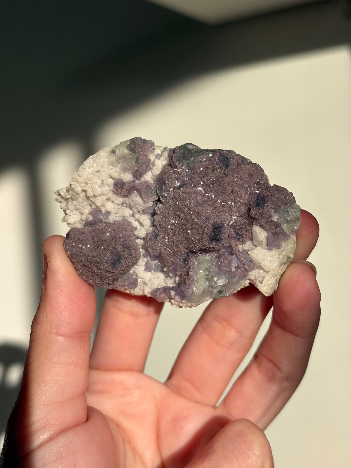 Purple/Blue Fluorite Clusters