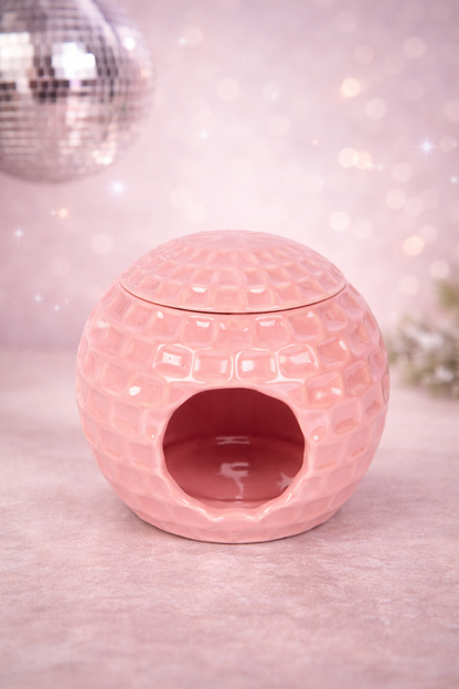 Pink Disco Ball Wax Warmer