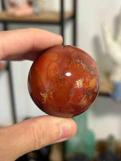 Carnelian Spheres