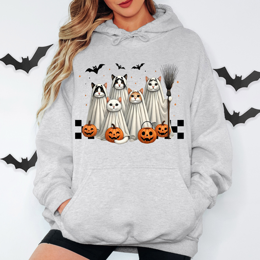 Ghostie Cats - Hoodie