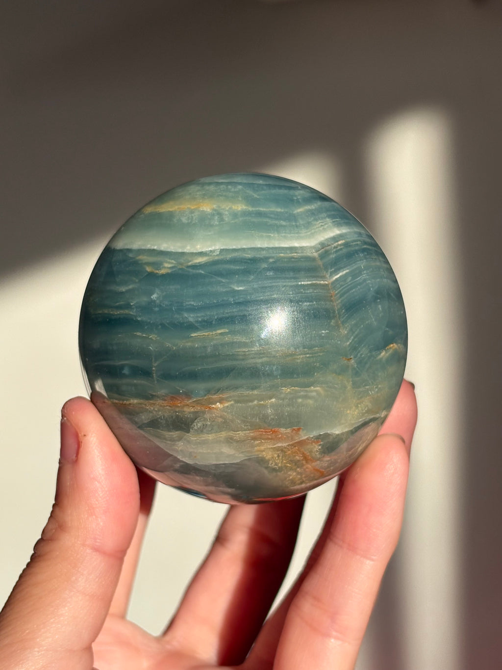 Blue Onyx Spheres