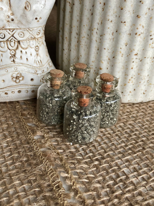 Mini Pyrite Bottles