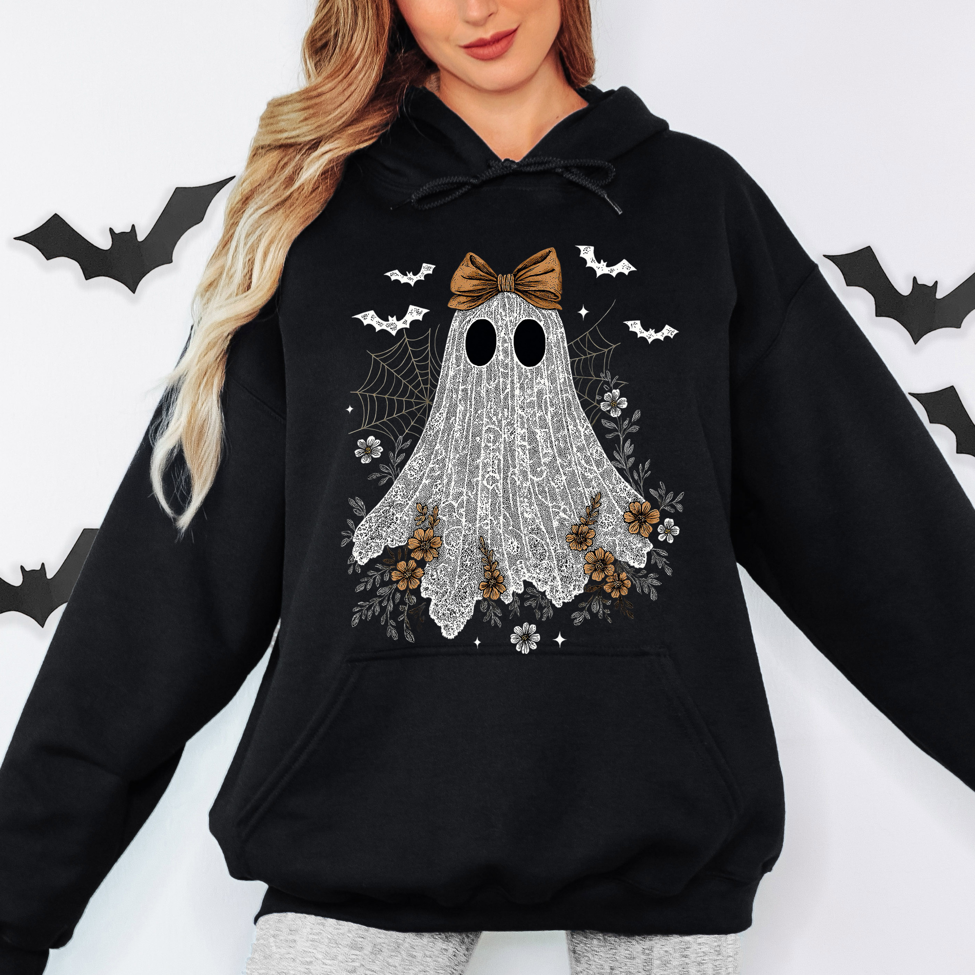Lace Ghostie - Hoodie