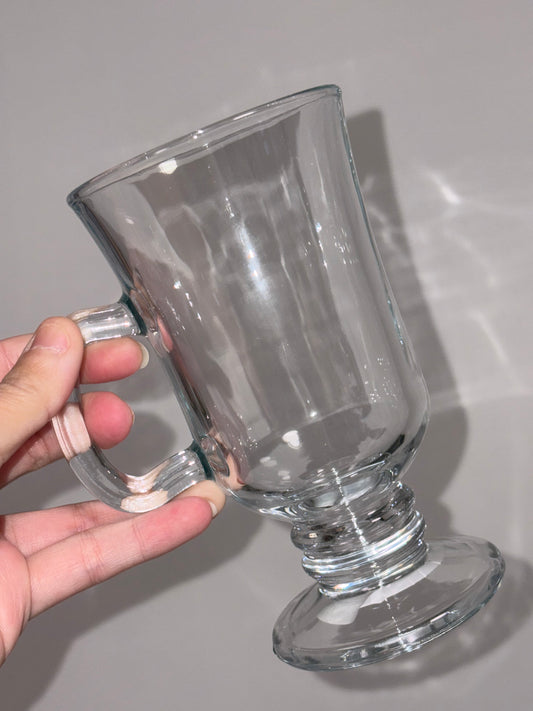 Glass Cafe Latte Mug