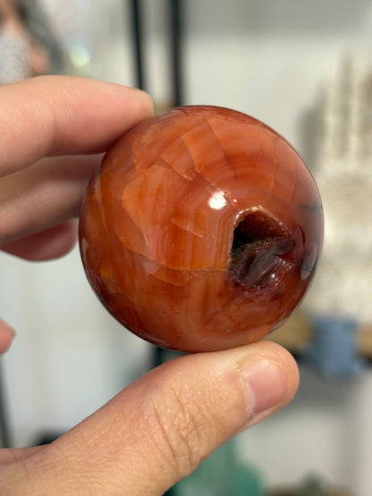 Carnelian Spheres