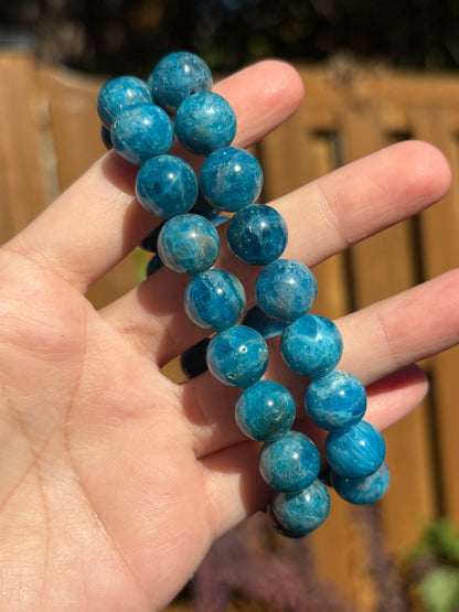 Blue Apatite Bracelet