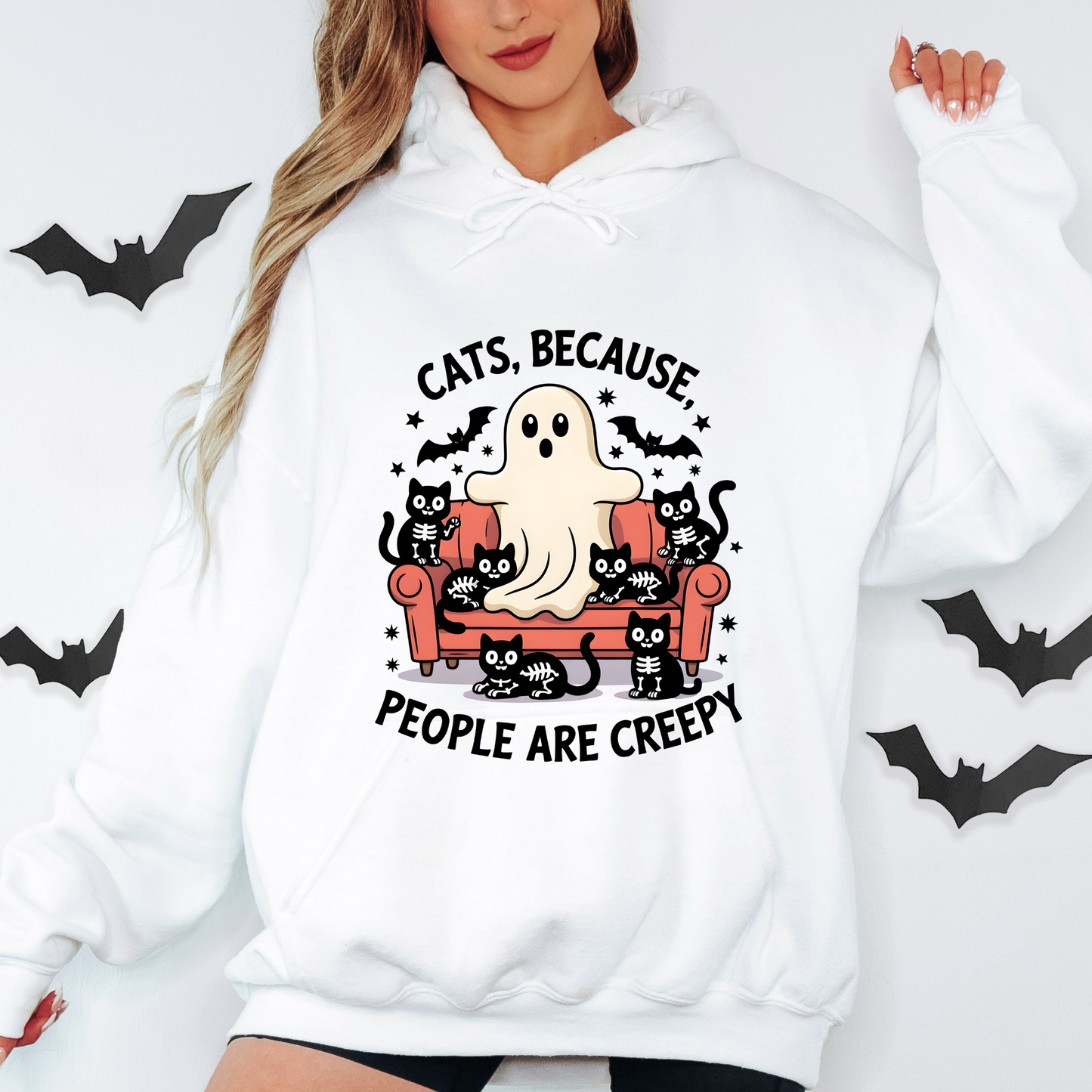 Cats Because… - Hoodie