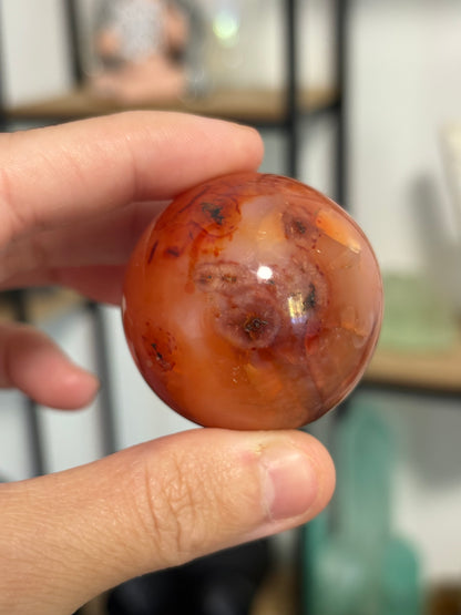 Carnelian Spheres