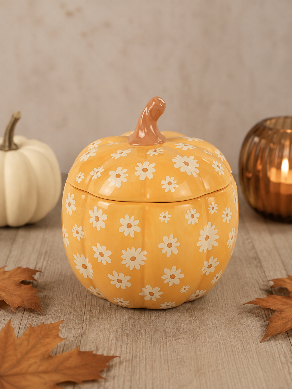 Groovy Pumpkin Wax Warmer (Large)