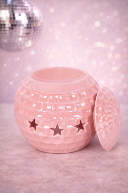 Pink Disco Ball Wax Warmer