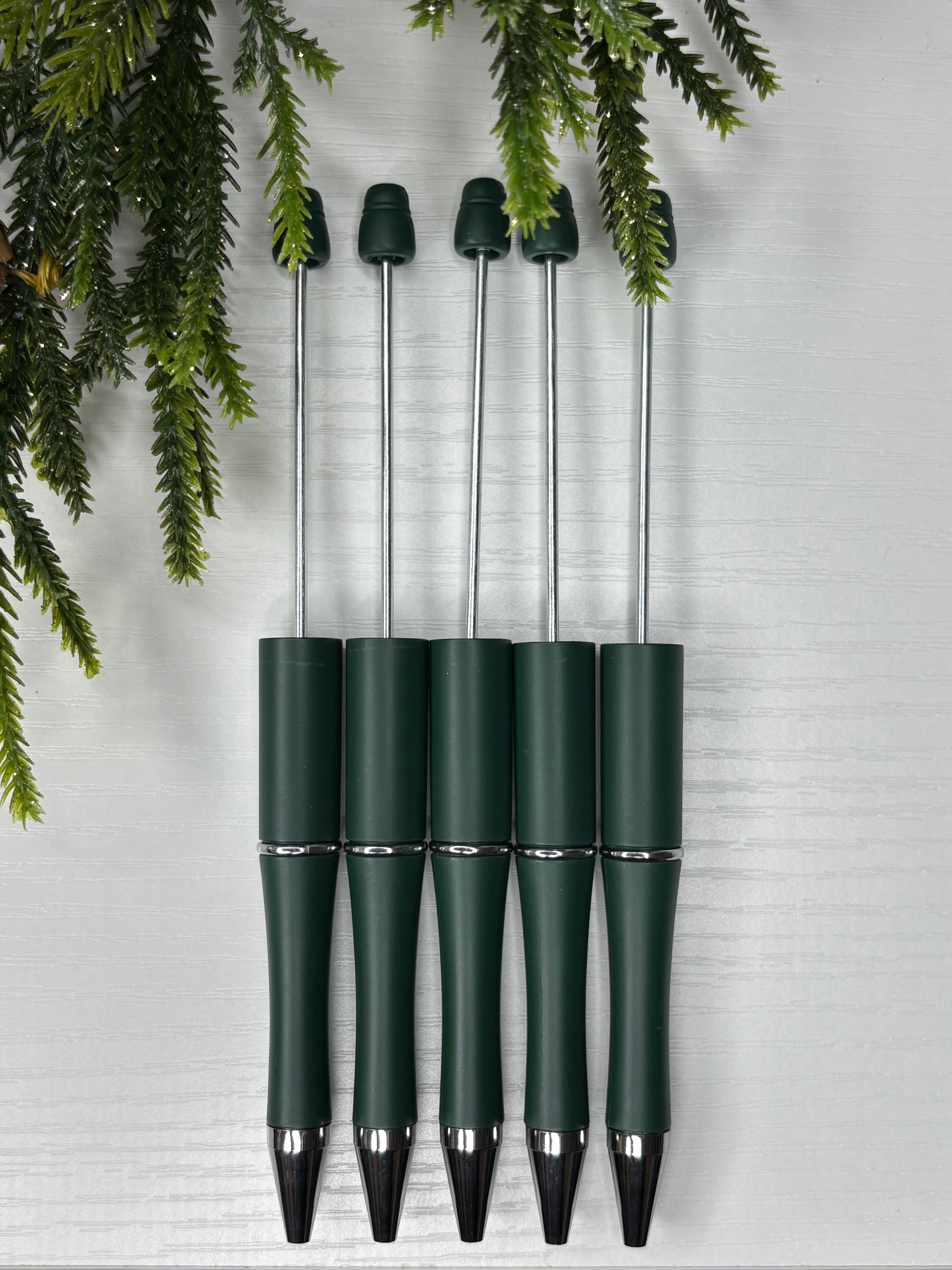Matte Deep Pine - Beadable Pen Base