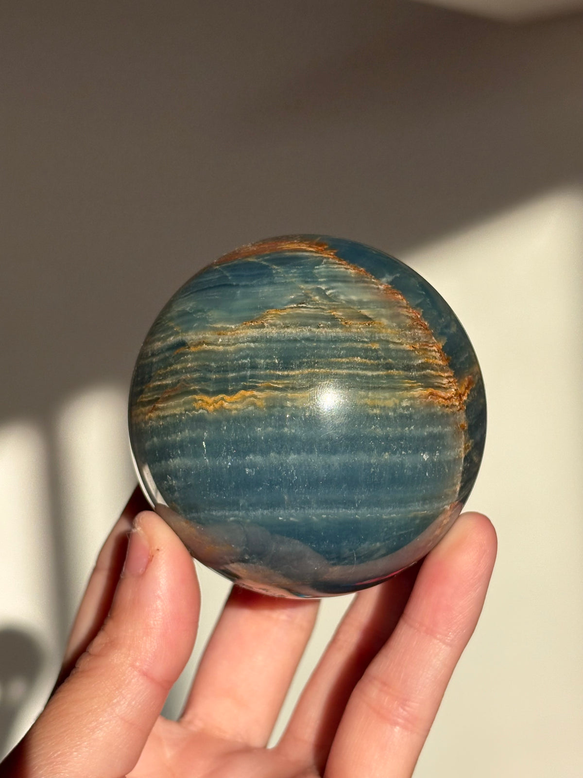 Blue Onyx Spheres