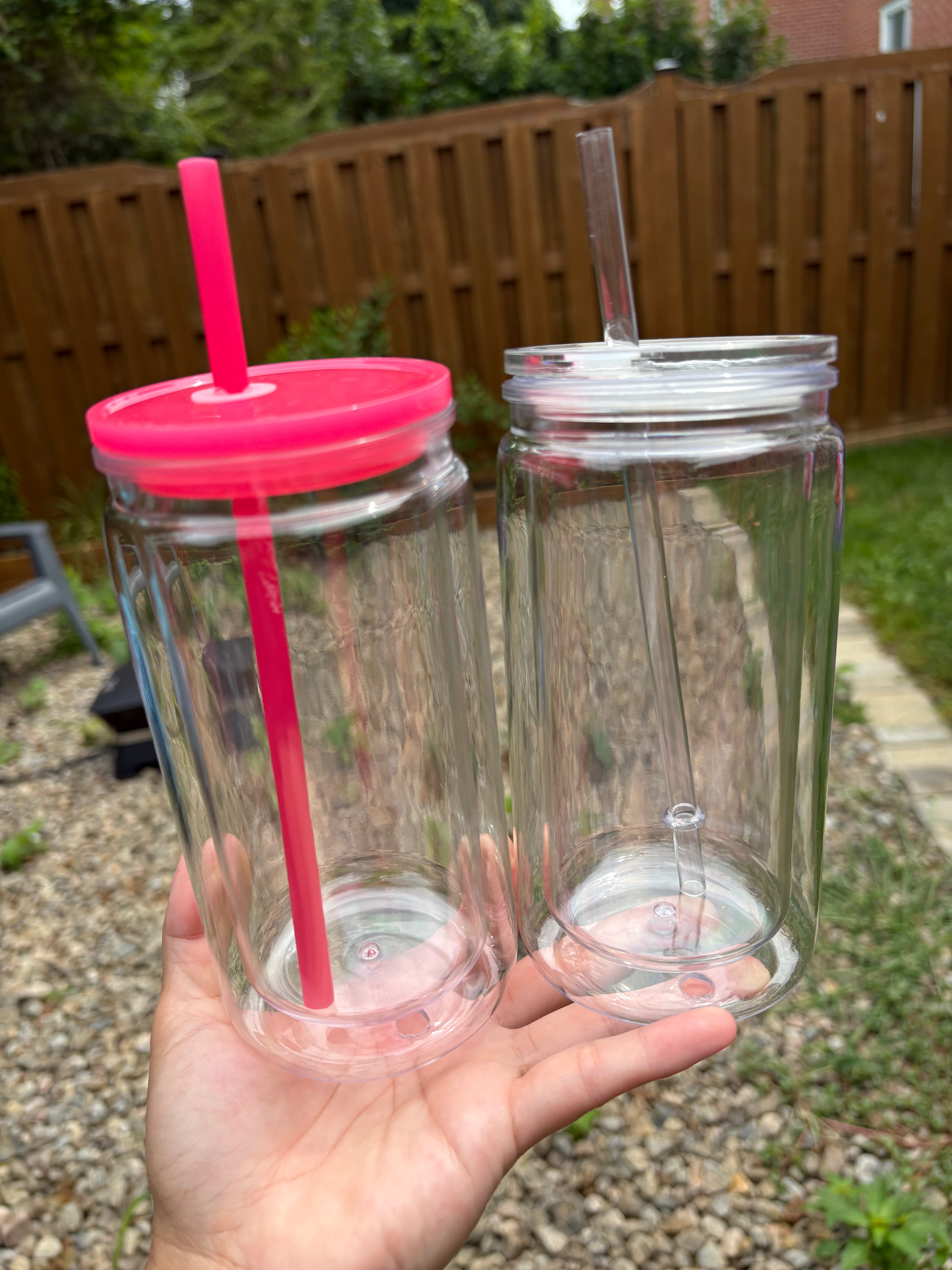 Snowglobe - 16oz Plastic
