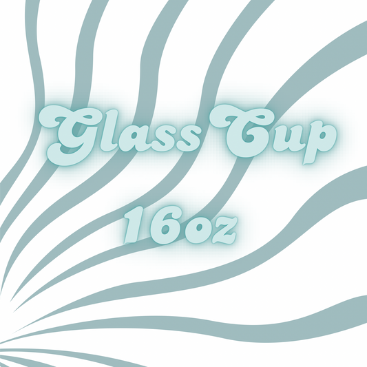 Glass Cup - 16oz