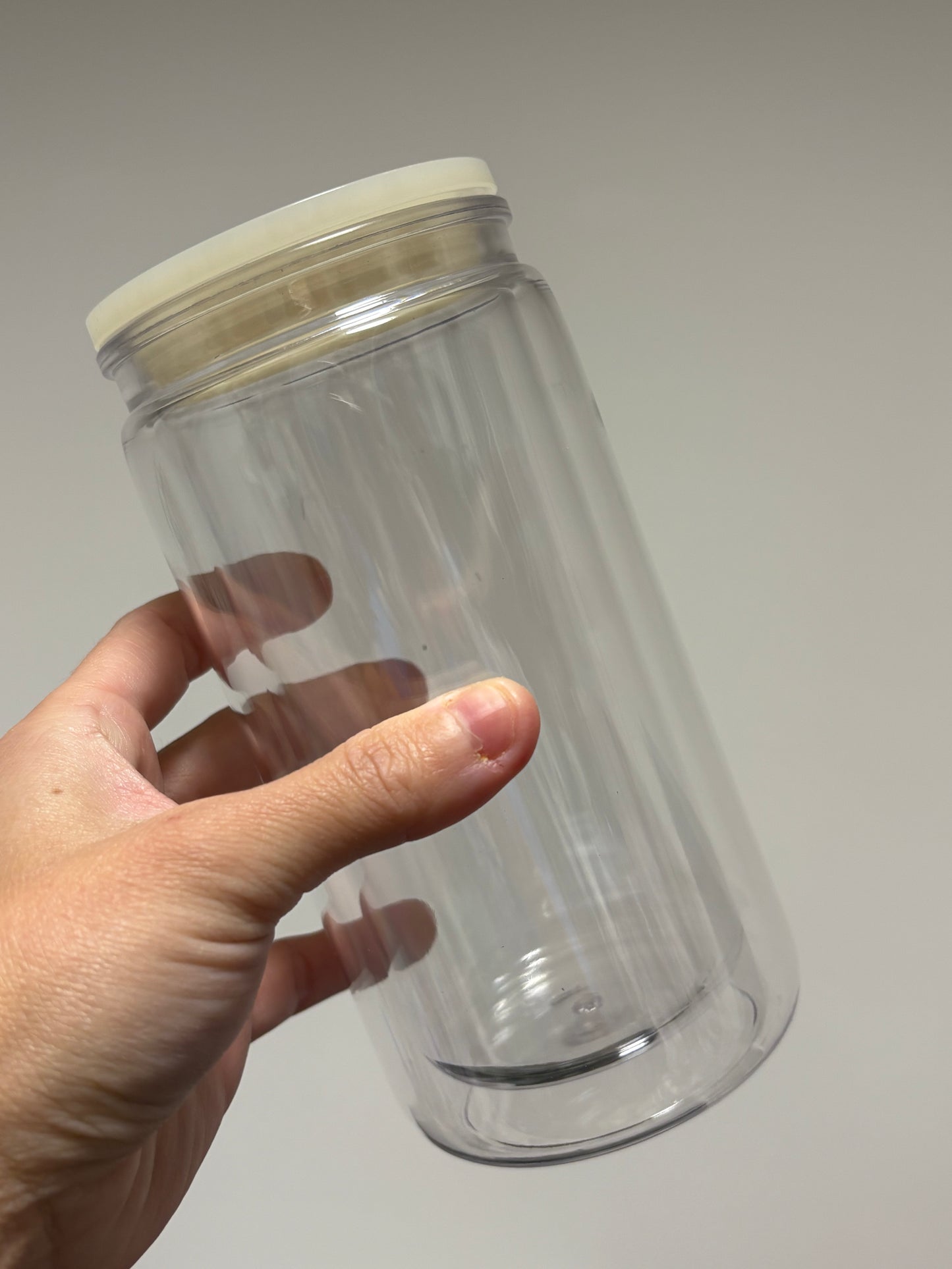 Snowglobe - 16oz Plastic