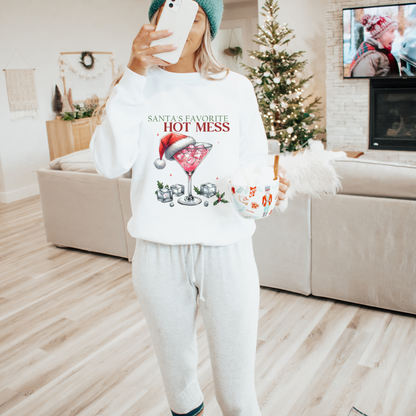 Santa’s Hot Mess - Crewneck